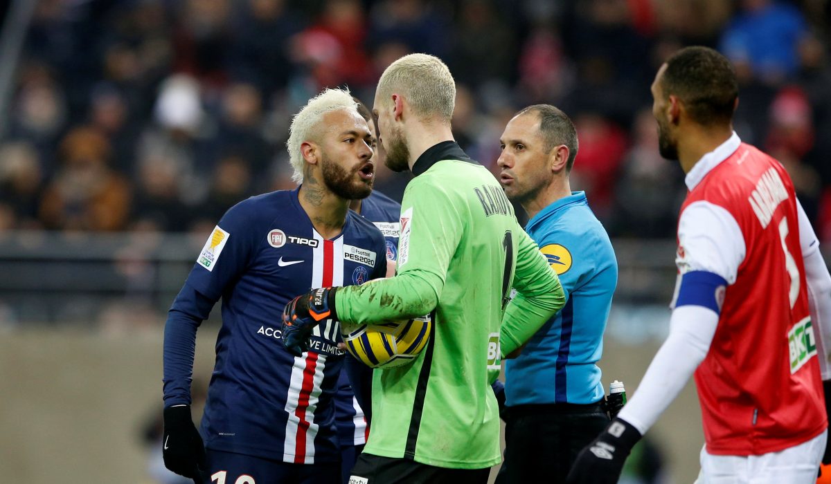 REUTERS/Pascal Rossignol/ Stade Reimes gegen PSG