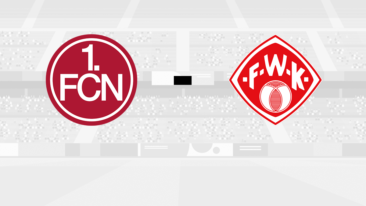 Logos 1. FC Nürnberg und Würzburger Kickers