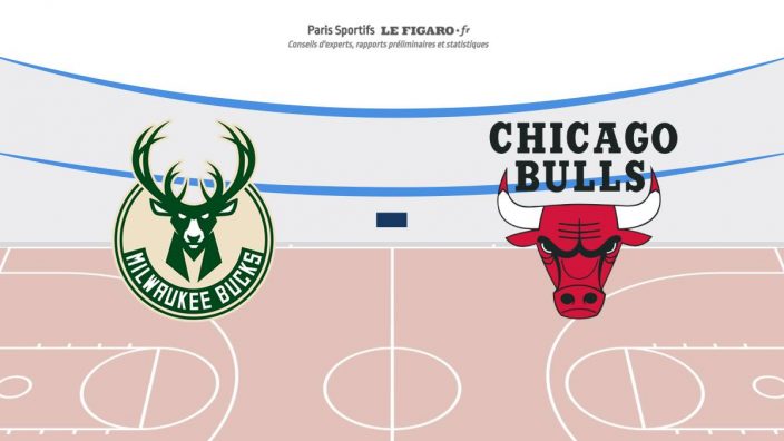 Les logos des Bucks et des Bulls